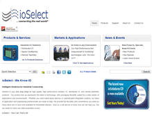 Tablet Screenshot of ioselect.com